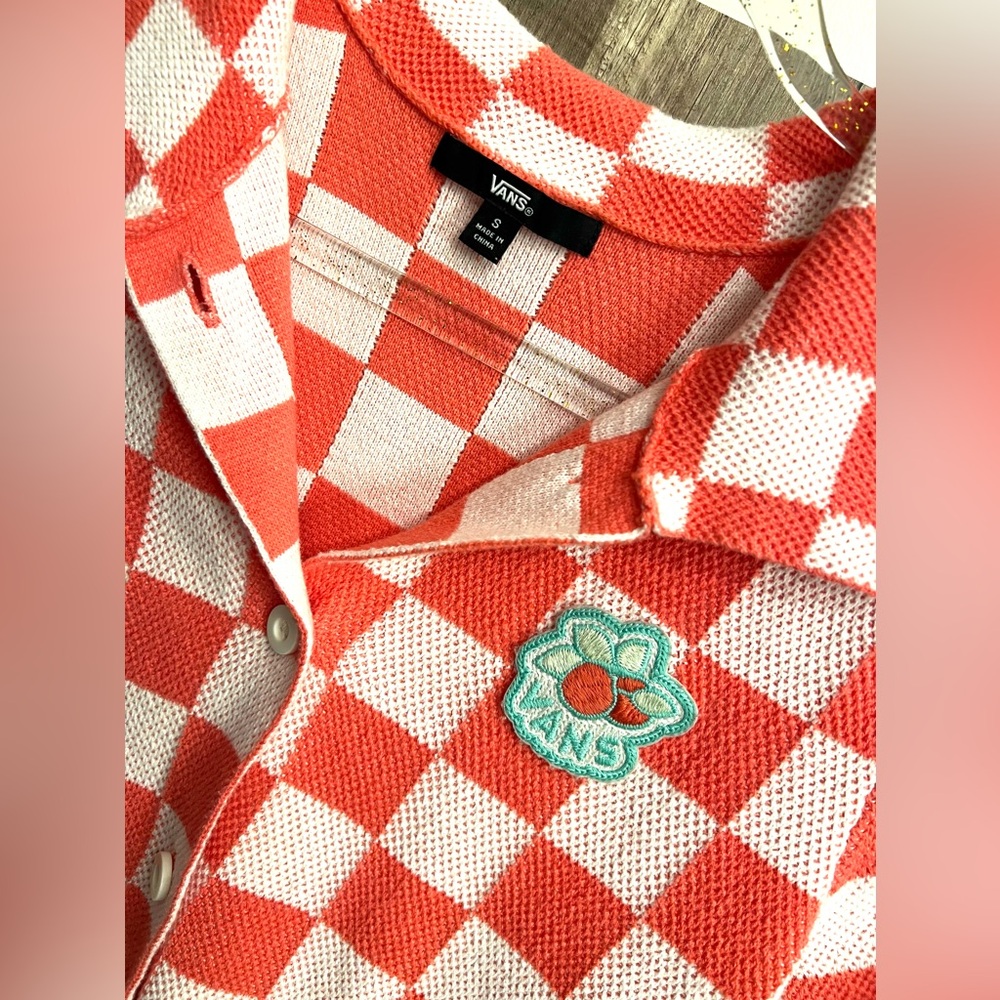 Vans Checkered Shirt Sz S